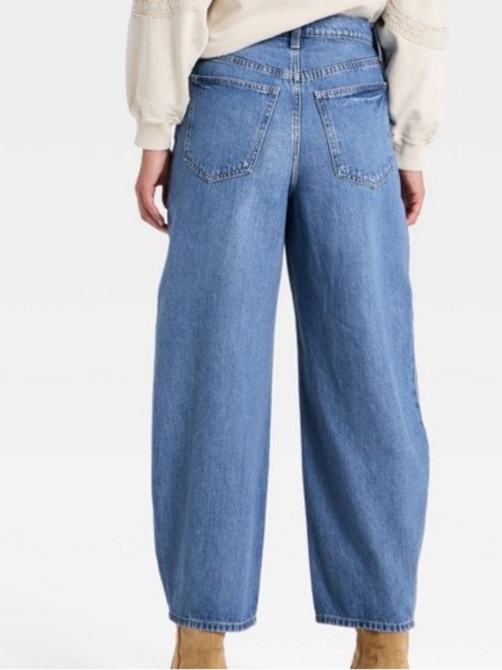 Universal Thread high rise denim barrel jeans size 12 - Picture 3 of 5